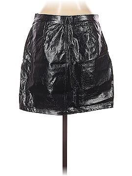 Just Fab Faux Leather Skirt (view 2)