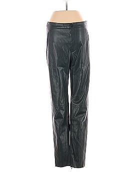 Zara Faux Leather Pants (view 2)