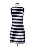 Charming Charlie Color Block Stripes Multi Color Blue Casual Dress Size M - photo 2