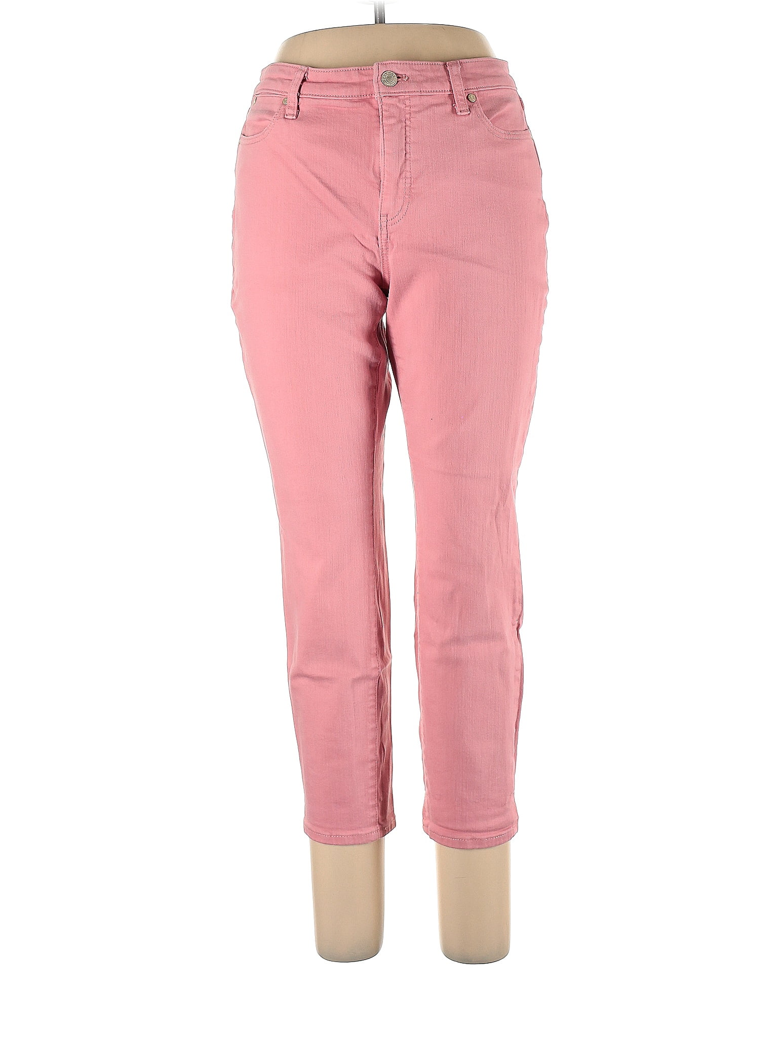 Talbots Solid Pink Jeans Size 10 81 off thredUP