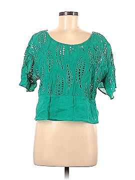 Tracy Reese Short Sleeve Blouse (view 1)