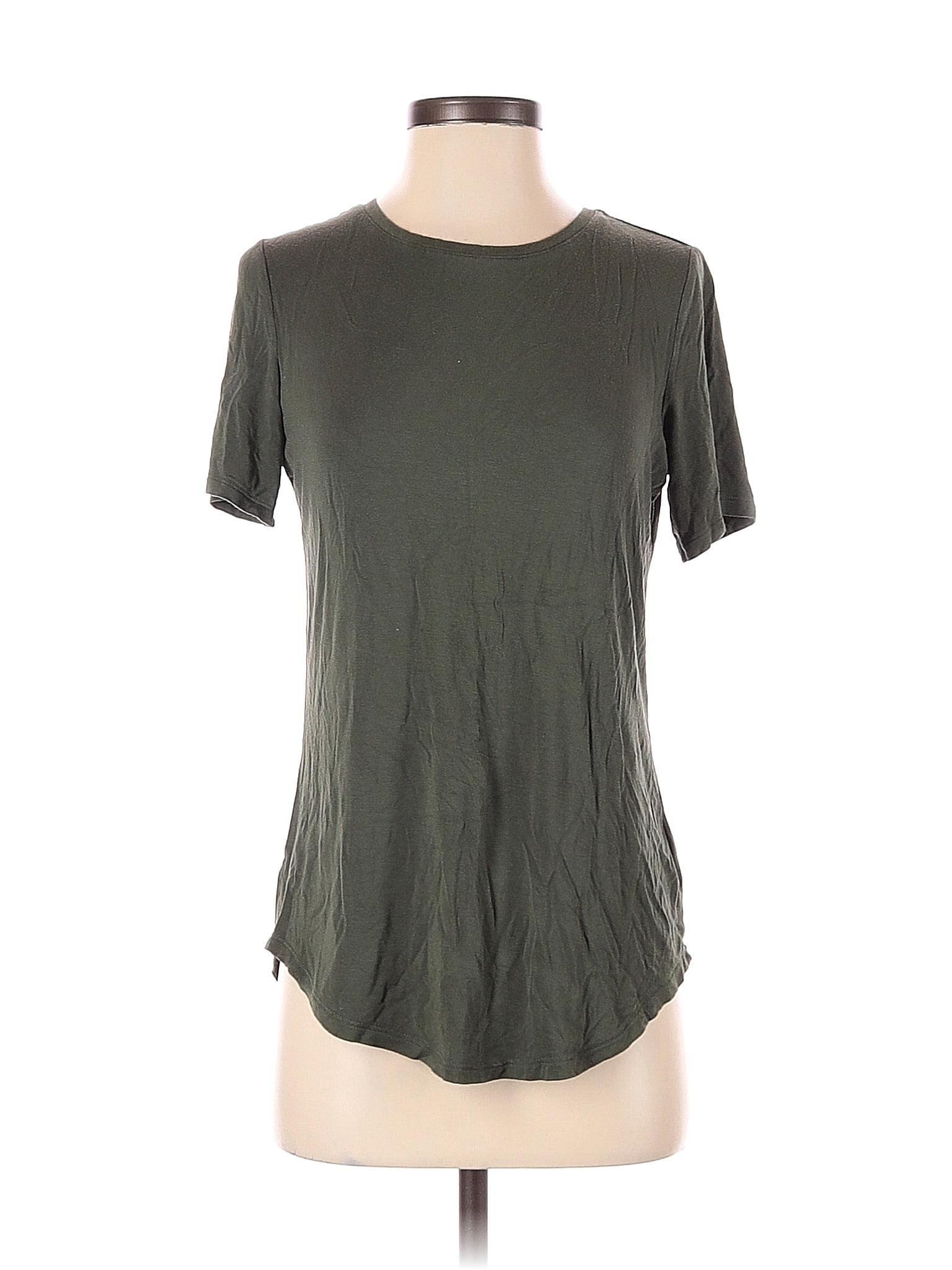 Old Navy Solid Green Short Sleeve T-Shirt Size S - 35% off | thredUP