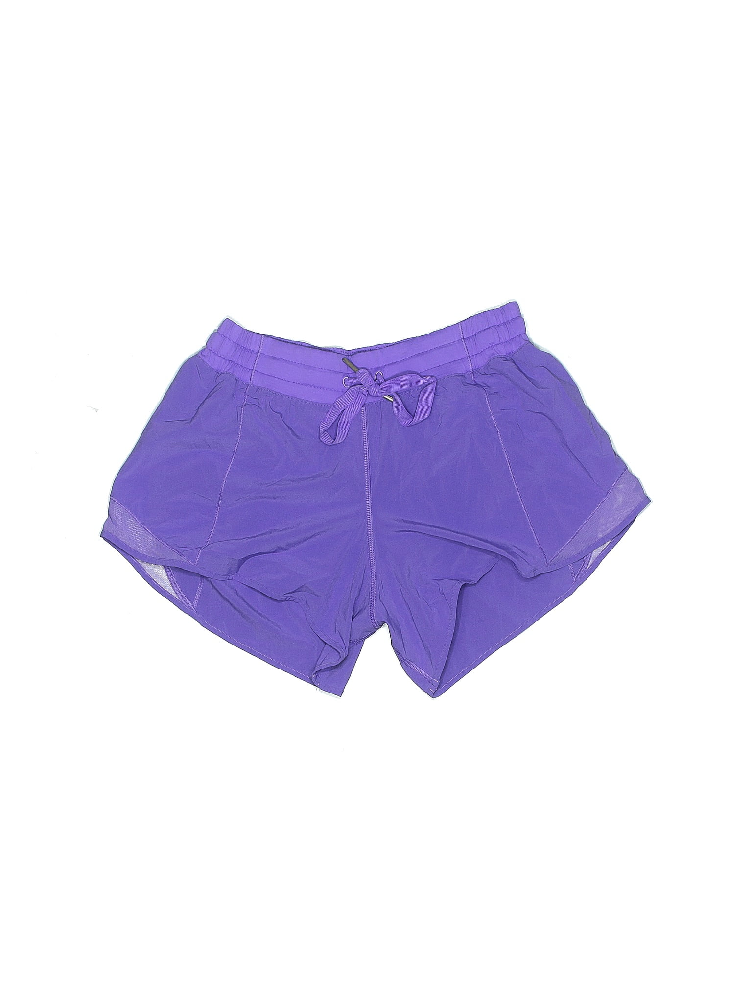 Lululemon Athletica Solid Purple Athletic Shorts Size 8 48 off thredUP