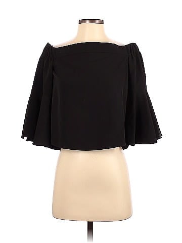 Topshop Long Sleeve Blouse (view 1)