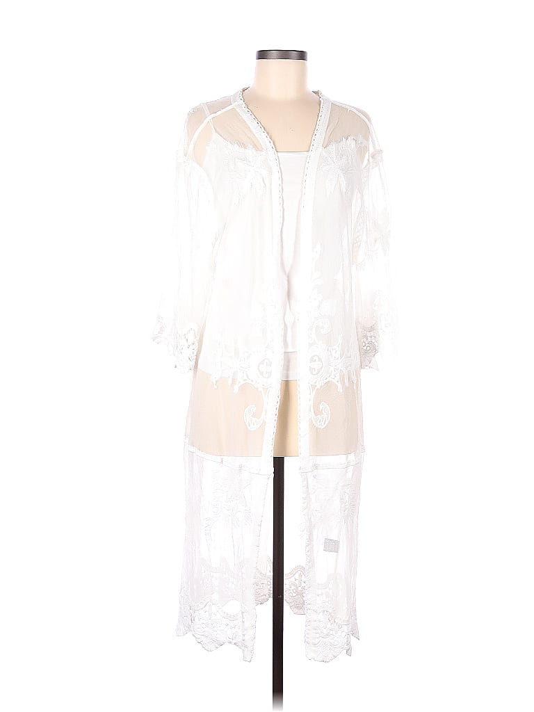 Pol - Plaid Kimono