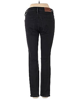 Madewell Petite 9" Mid-Rise Skinny Jeans in Lunar Wash (view 2)
