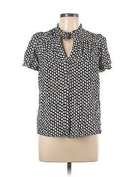 French Connection Short Sleeve Silk Top (view 1)