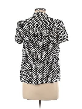French Connection Short Sleeve Silk Top (view 2)
