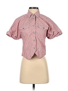 Lizwear by Liz Claiborne Short Sleeve Button-Down Shirt (view 1)