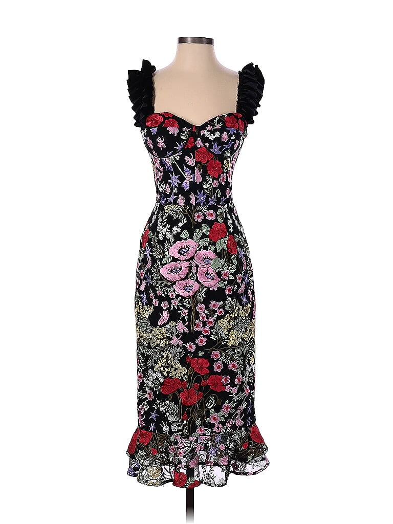 Bronx & Banco Floral Multi Color Black Casual Dress Size S - 59% off ...