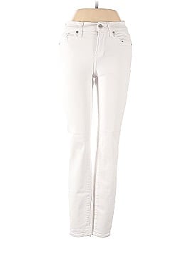 Madewell 9" High-Rise Skinny Jeans in Pure White (view 1)