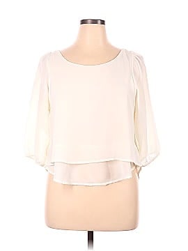 Lucy Love 3/4 Sleeve Blouse (view 1)