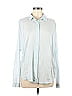YA-YA 100% Viscose Blue Long Sleeve Button-Down Shirt Size 38 (EU) - photo 1