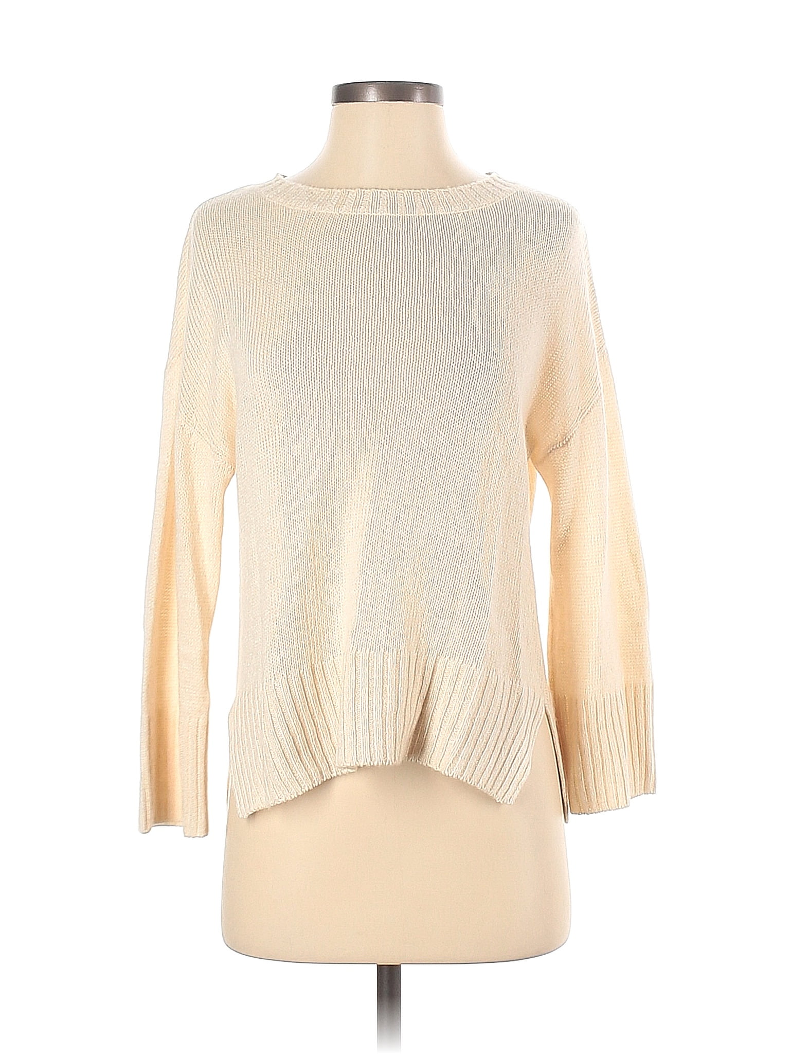 Derek Lam 10 Crosby Color Block Solid Ivory Pullover Sweater Size XS ...