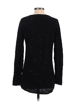 Aqua Cashmere Pullover Sweater (view 2)