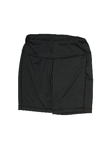 Zelos Solid Black Athletic Shorts Size M - 68% off