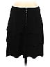 Nine West Solid Black Casual Skirt Size 4 - photo 2