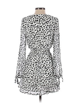 Great Jones Leopard Print Surplice Dress (view 2)