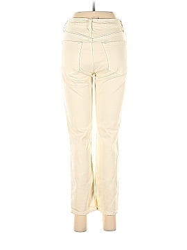 J Brand Cream Ruby High Rise Crop Jeans (view 2)