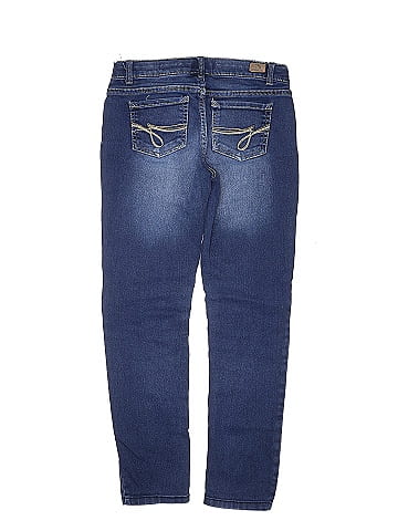 Jordache Jeans Girls Size 12 Skinny Blue Denim Light Wash