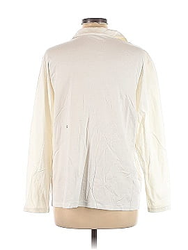 Hanro of Switzerland Long Sleeve Button-Down Shirt (view 2)