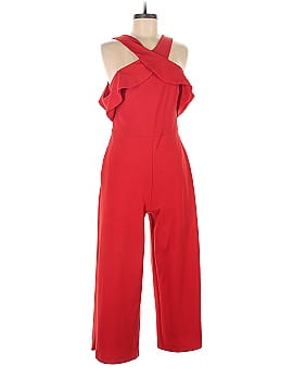 Slate & Willow Cross Front Ruffle Jumpsuit (view 1)