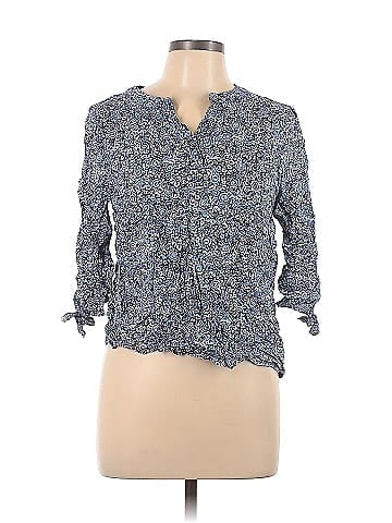Ava Christine Long Sleeve Blouse (view 1)