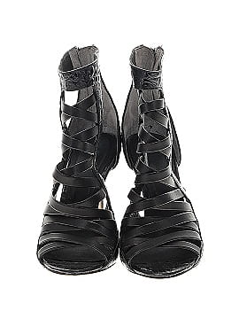 Rachel Roy Croc Embossed Leather Heels (view 2)
