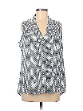 Rose + Olive Sleeveless Blouse (view 1)