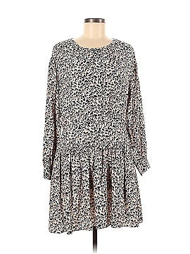 Rebecca Taylor Long Sleeve Leopard Dress (view 1)