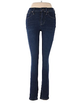 Madewell 9" Mid-Rise Skinny Jeans in Orland Wash: TENCEL&trade; Denim Edition (view 1)