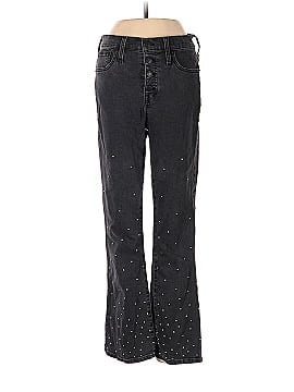 Madewell Cali Demi-Boot Jeans: Scattered Metallic Dots Edition (view 1)