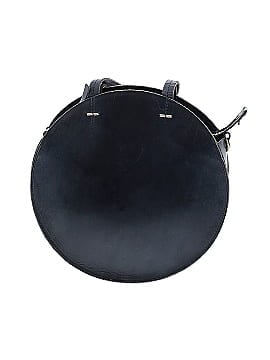 Clare V. 100% Leather Solid Black Blue Leather Crossbody Bag One Size - 26%  off