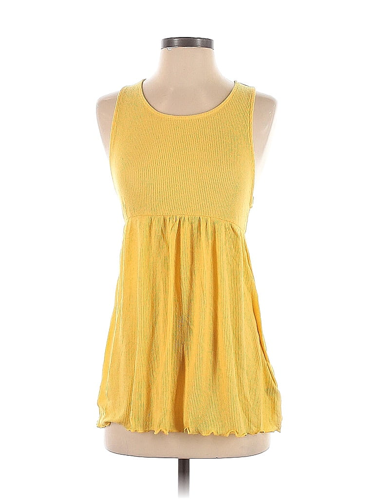 Out From Under Yellow Sleeveless Top Size S - photo 1