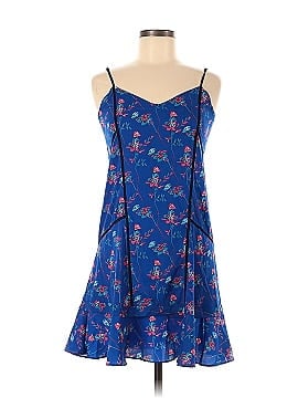Thakoon Collective Blue Floral Printed Shift (view 1)