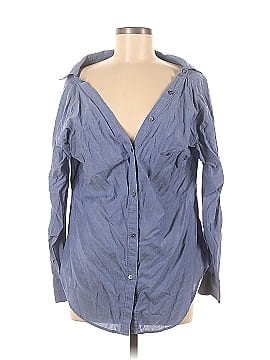 Theory Long Sleeve Button-Down Shirt (view 1)