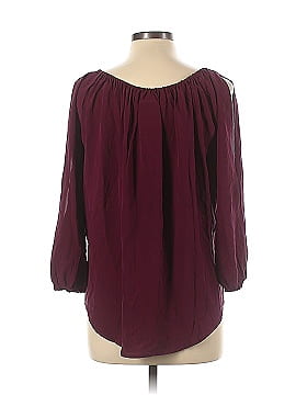 Chaser Long Sleeve Silk Top (view 2)