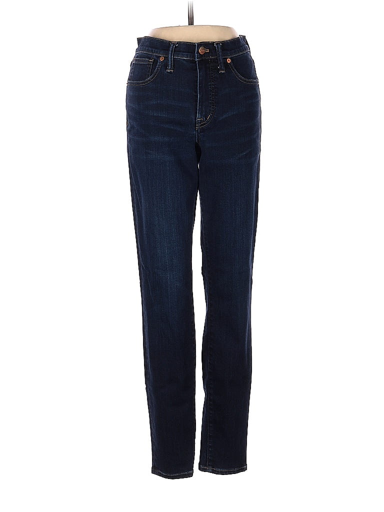 Madewell Tortoise Blue 9 Mid Rise Skinny Jeans In Larkspur Wash Tencel™ Denim Edition 27 Waist 1707