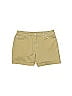 Ann Taylor LOFT Solid Yellow Tan Khaki Shorts Size 4 - photo 1