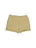 Ann Taylor LOFT Solid Yellow Tan Khaki Shorts Size 4 - photo 2
