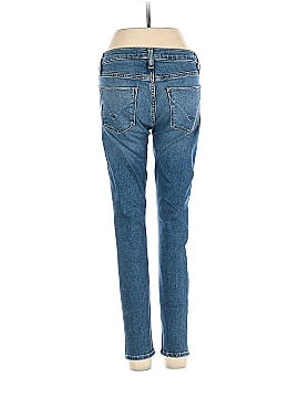Hudson Jeans Nowhere Nico Mid Rise Super Skinny Jeans (view 2)