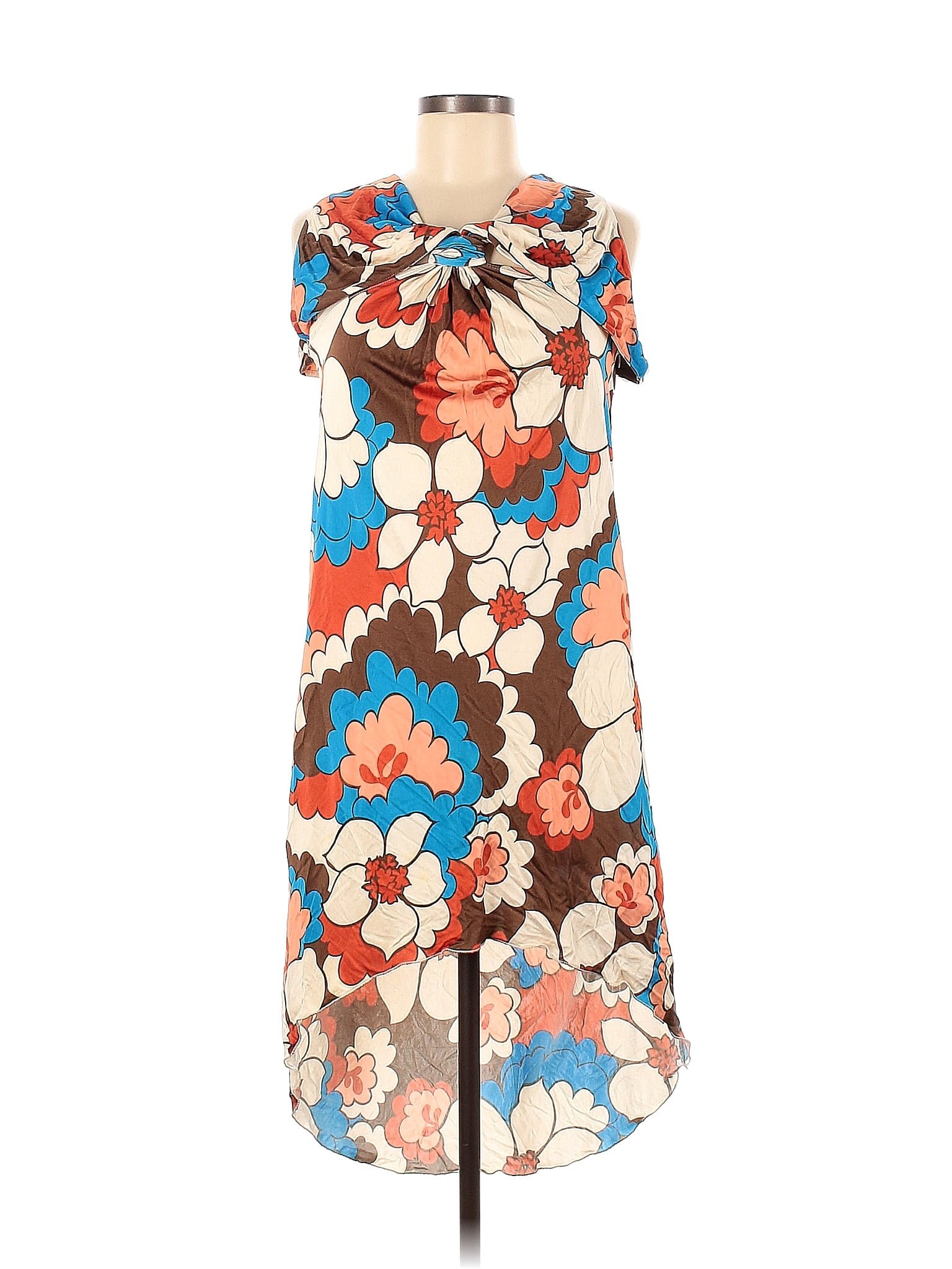 Ronny Kobo Floral Multi Color Brown Sammy Cutout Maxi Size M - 75% off ...