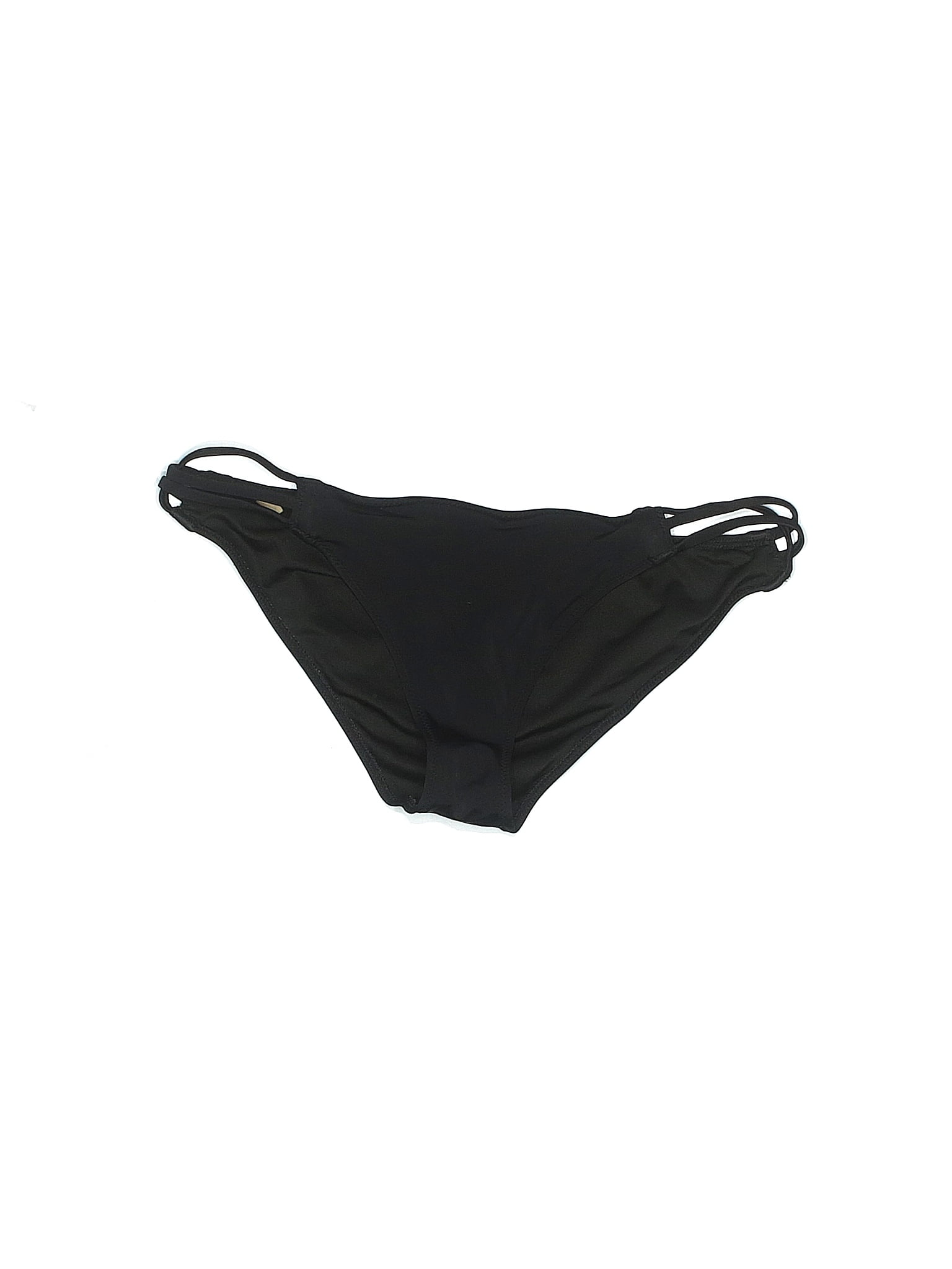 Victorias Secret Solid Black Swimsuit Bottoms Size M 62 Off Thredup