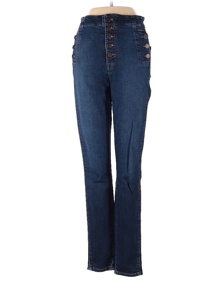 J Brand Solid Blue Jeans 26 Waist - photo 1