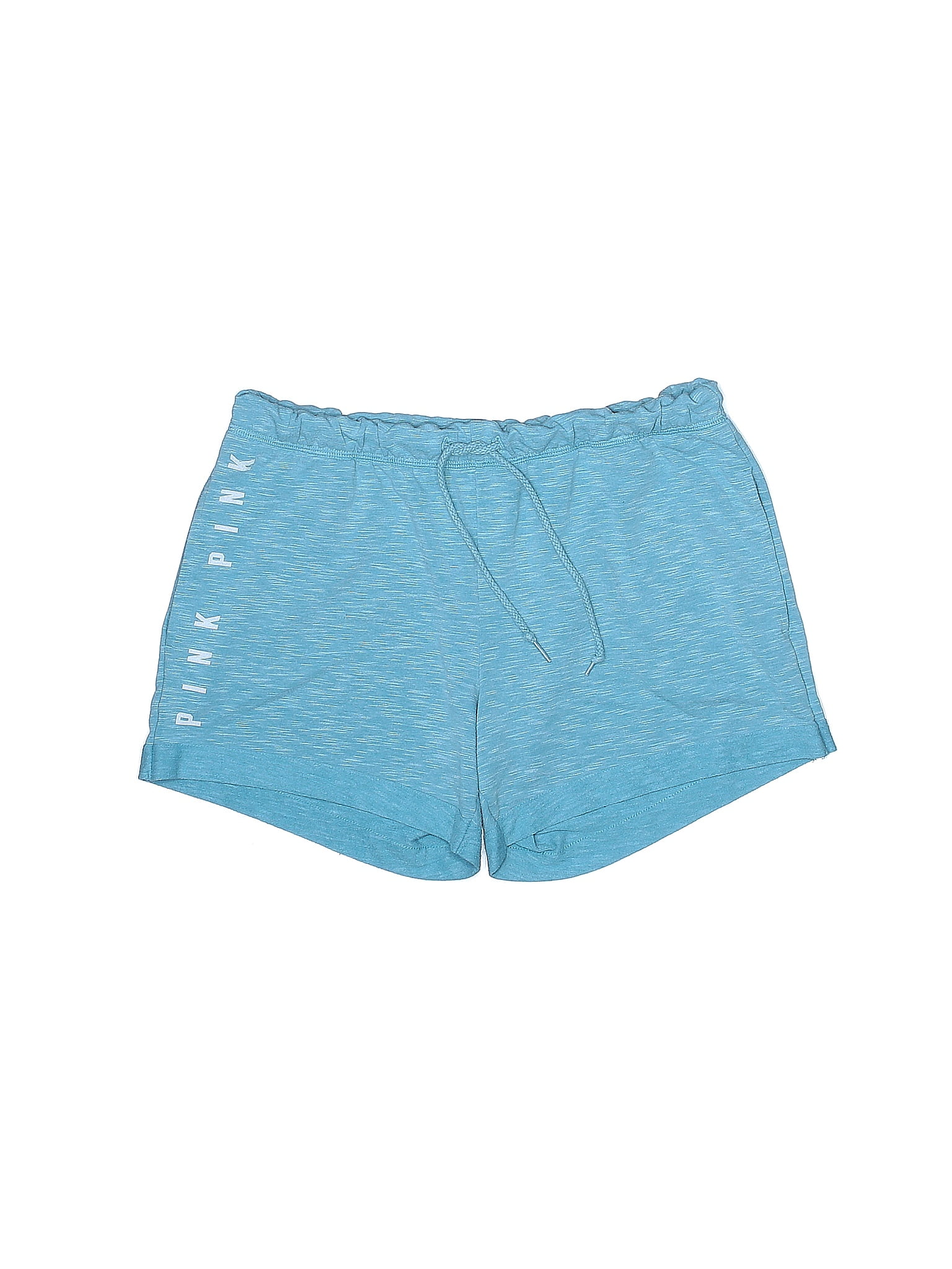 Victoria's Secret Pink Solid Blue Shorts Size S 44 off thredUP