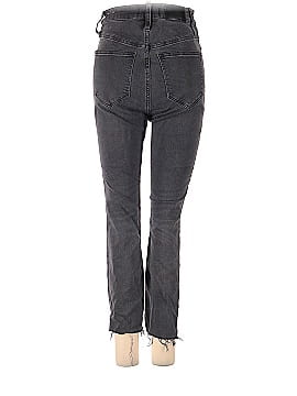 Madewell Curvy High-Rise Skinny Jeans in Black Sea (view 2)