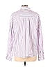 Frank & Eileen 100% Cotton Stripes Multi Color White Long Sleeve Button-Down Shirt Size L - photo 2