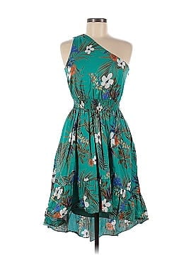 Slate & Willow Floral Smocked Waist Dress (view 1)