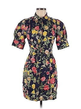 Marissa Webb Collective Multi Floral Printed Puff Sleeve Dress (view 1)