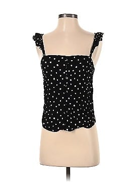 Madewell Ruffle-Strap Cami Top in Painted Dots (view 1)